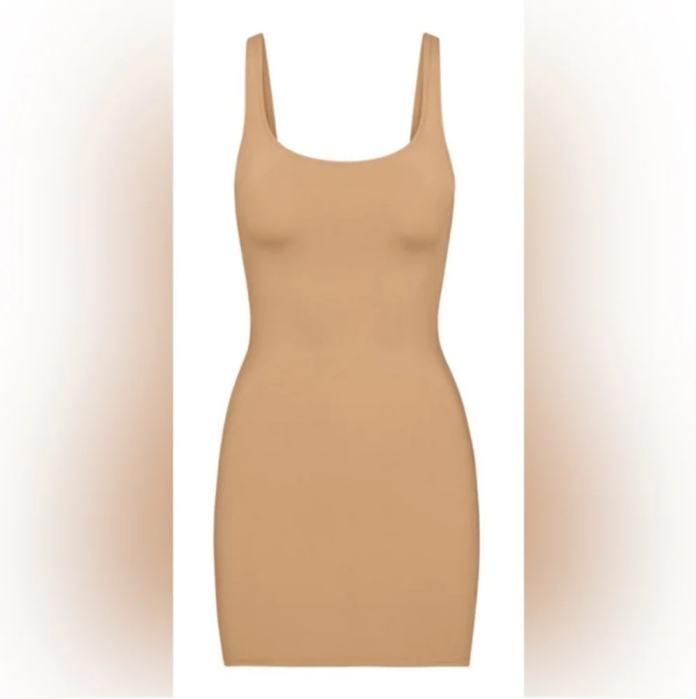 NEW SKIMS Signature Swim Tank Dress XXS